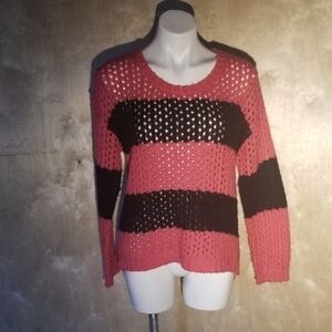 Love always waffle knit sweater